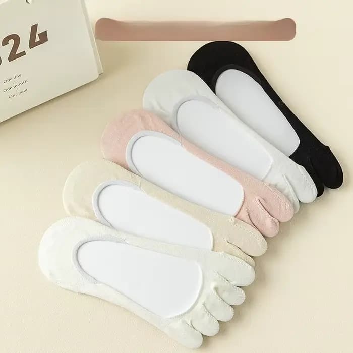 Chaussettes basses en coton pour femme