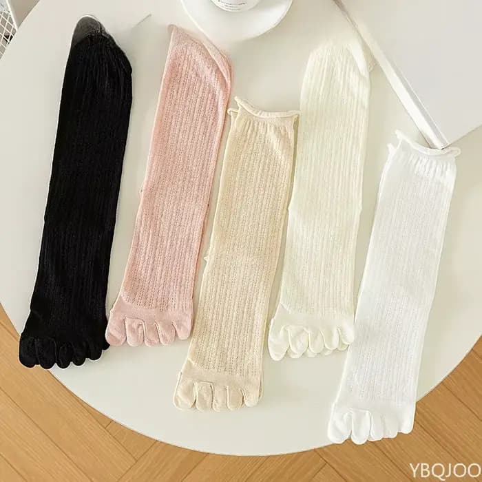 Chaussettes à cinq doigts pour femmes