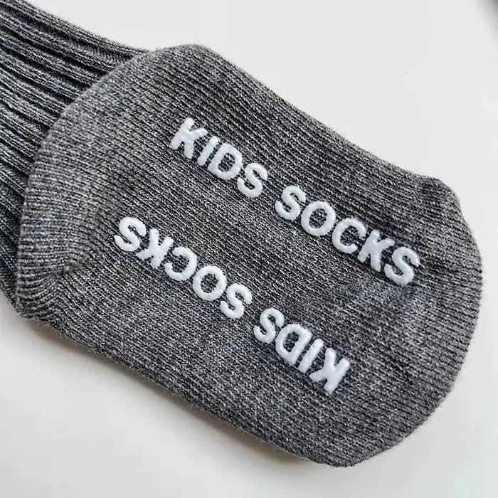 Chaussettes en coton à rayures pour bébés garçons et filles
