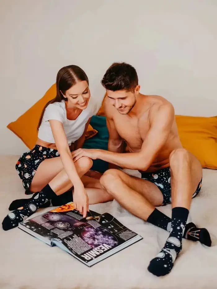 Chaussettes mi-hauteur pour hommes
