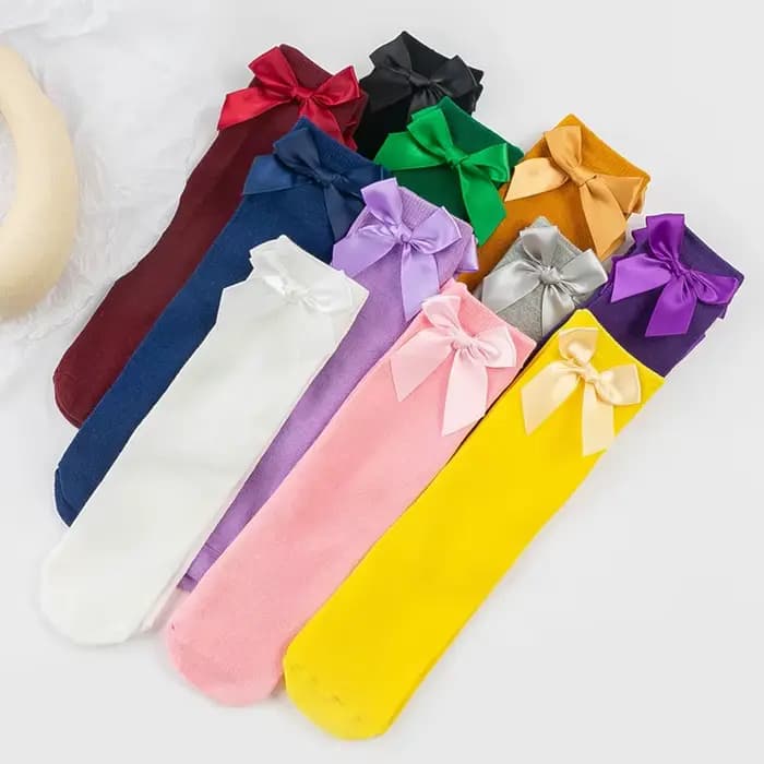 Chaussettes Tube longues pour bébé espagnol
