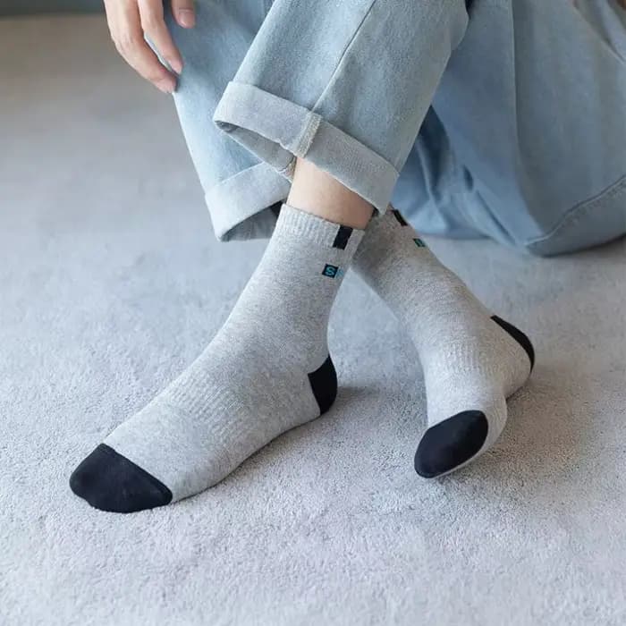 5 paires de chaussettes en coton pour hommes