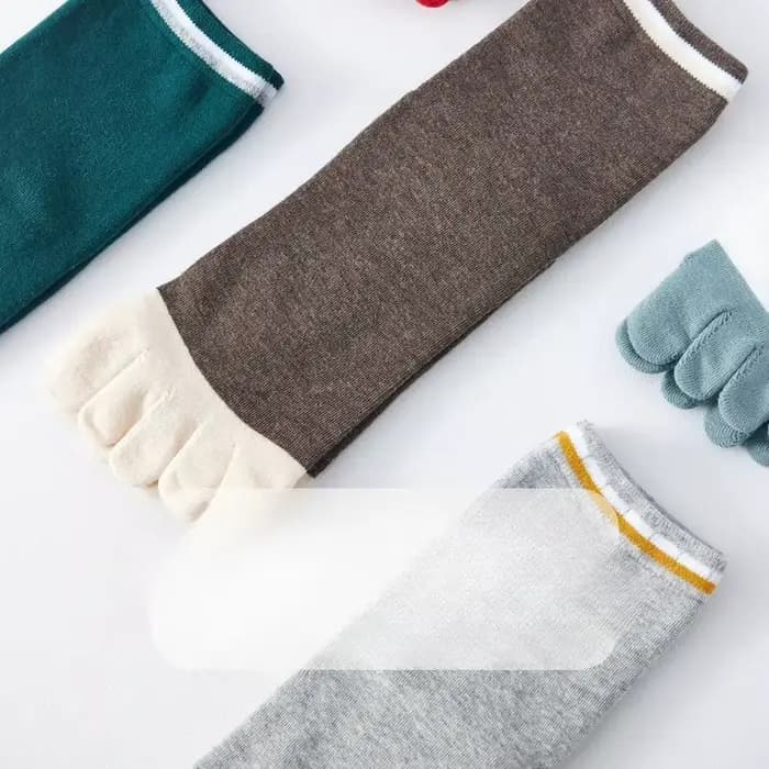 5 paires de chaussettes à cinq doigts pour hommes
