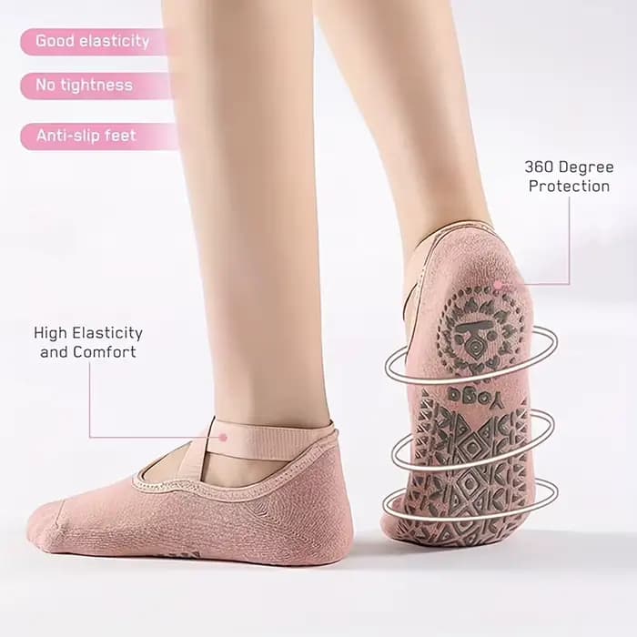 Chaussettes antidérapantes pour femmes