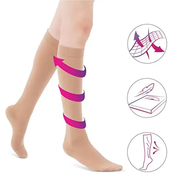 Chaussettes de compression pour le fitness