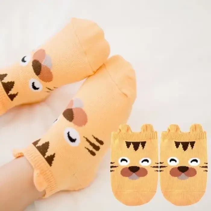 Chaussettes Courtes en Coton à Imprimé Non-ALD pour Garçon et Fille