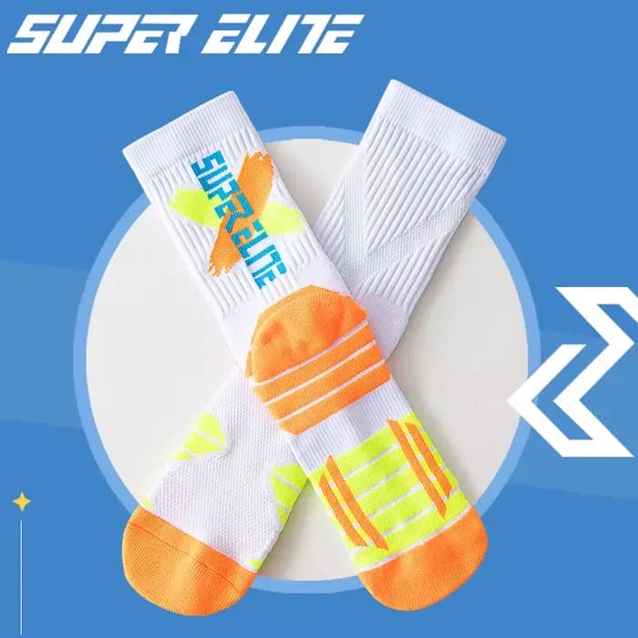 Chaussettes de dehors Professionnelles à Tube Haut pour Homme, Accessoire Pratique, Serviette Astronomique Épaisse, Absorbant les Chocs, Abonnés ast Document Elite, 1 Paire