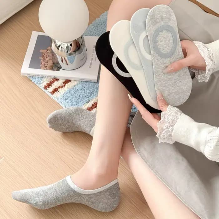 Chaussettes bateau invisibles pour femme