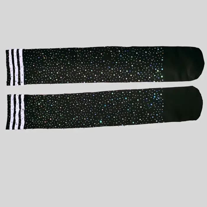 Sexy strass Lingeri longue chaussette femmes