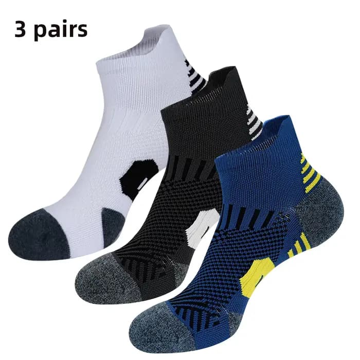 3/9 paires de chaussettes de sport antidérapantes pour hommes et femmes