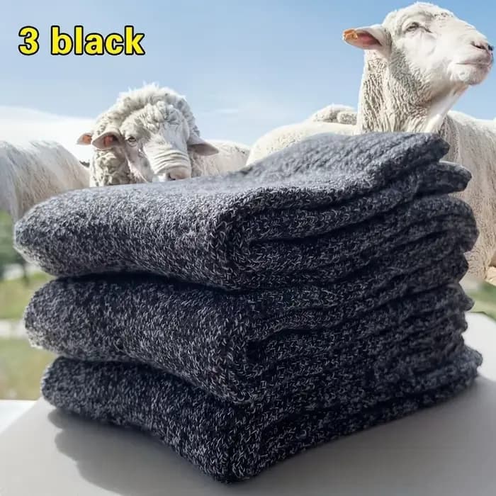 3/5 paires de chaussettes chaudes pour hommes