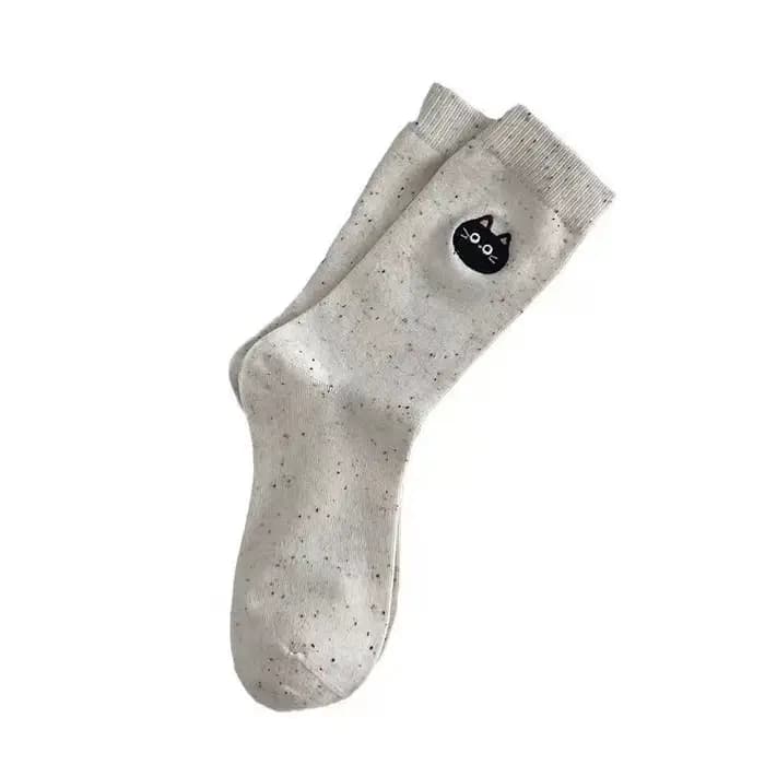 Chaussettes mi-tube pour femmes