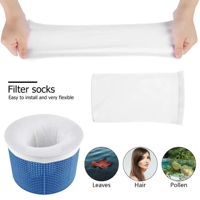 Chaussettes d'écumoire de piscine