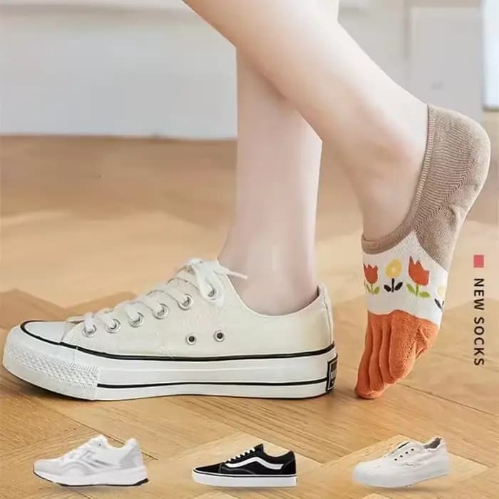 Chaussettes à cinq doigts pour femmes