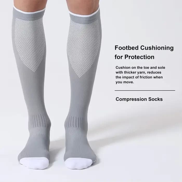 1 paire de chaussettes de compression pour femmes et hommes