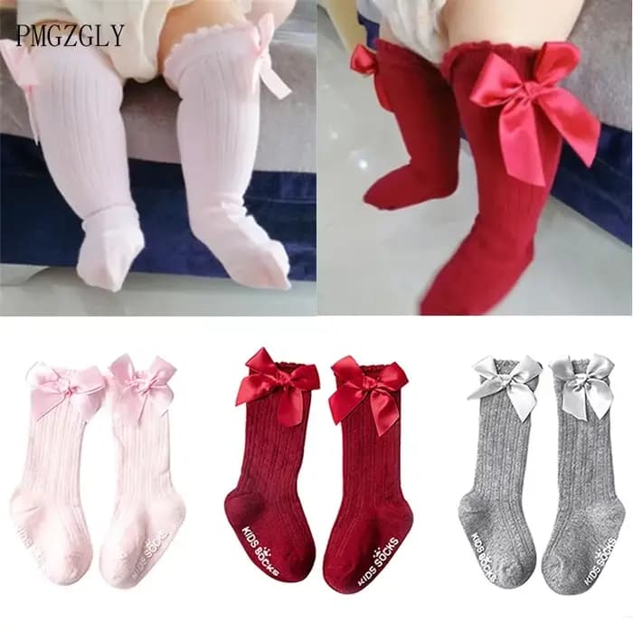 Chaussettes à volants en coton pour femmes et filles