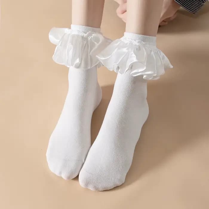 Chaussettes en seersucker