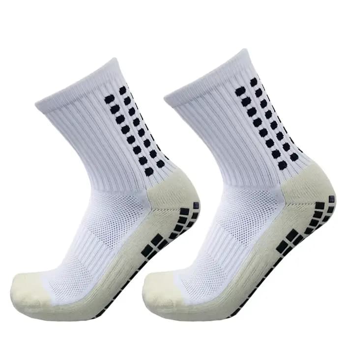 Chaussettes de football antidérapantes en silicone pour hommes et femmes