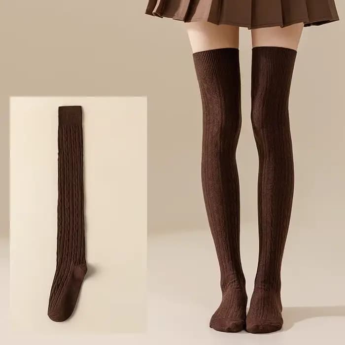 Chaussettes hautes pour femmes