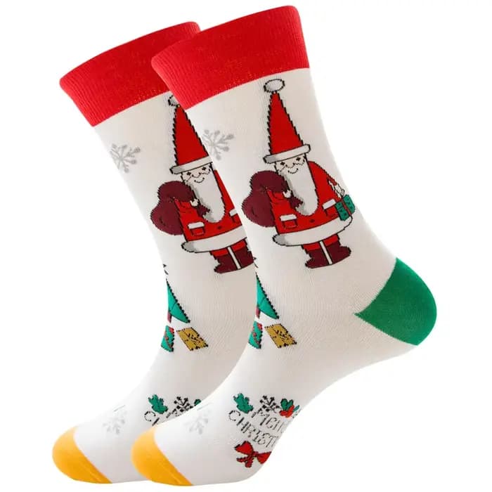 Chaussettes de noël à la mode