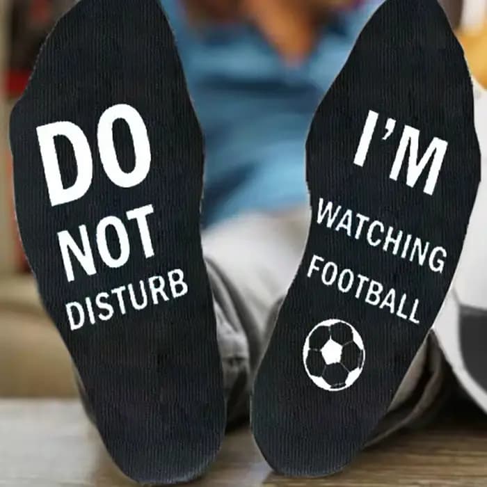 Chaussettes de football ne déteste pas regarder