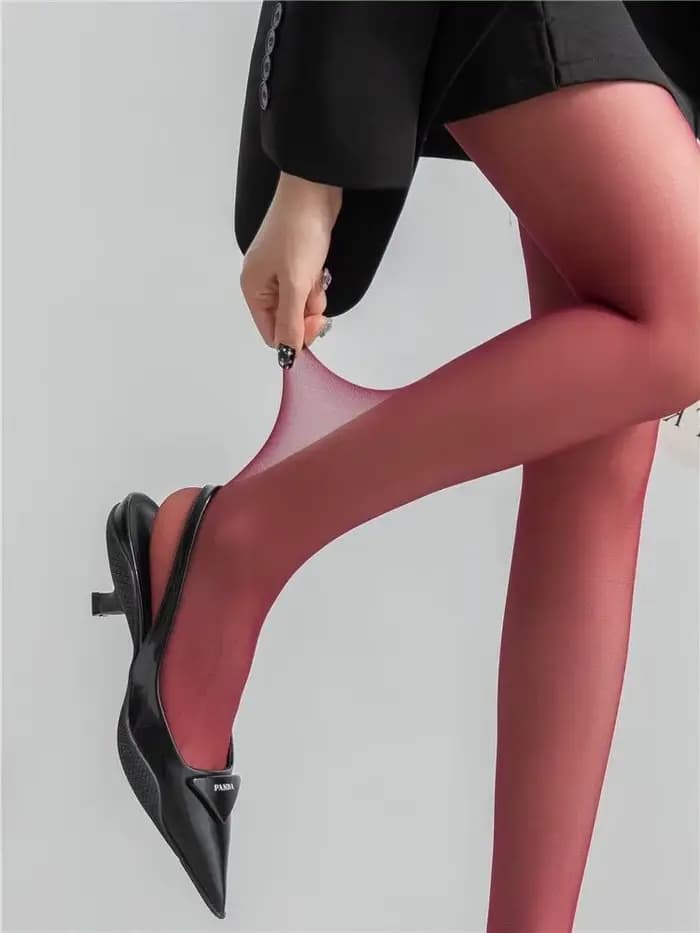 Collants rouges Angola pour femmes