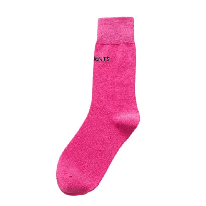 Chaussettes côtelées colorées pour femmes