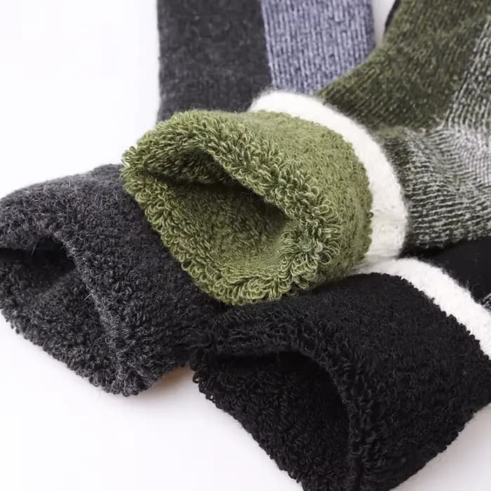 3 paires de chaussettes de sport de plein air épaisses de haute qualité pour hommes et femmes