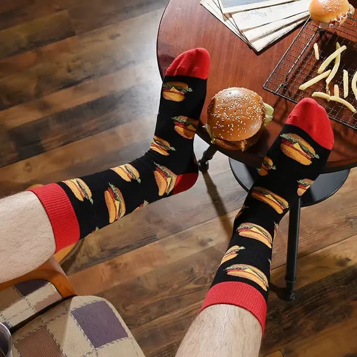 Chaussettes mi-hautes Hip Hop pour hommes