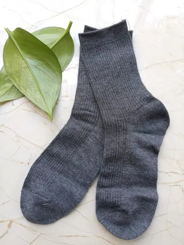 Haute qualité 100% cachemire laine chaussettes femmes hiver