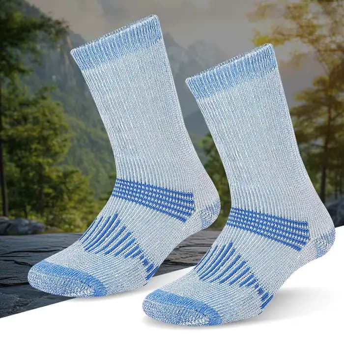 Chaussettes en laine mérinos épaisses et chaudes pour la randonnée
