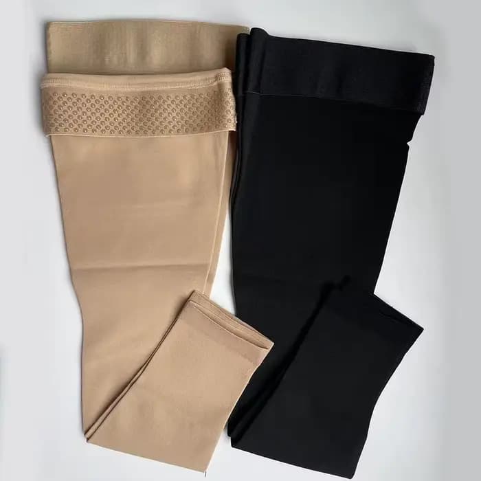 Bas de compression sans pied pour femmes 23-32 mmHg
