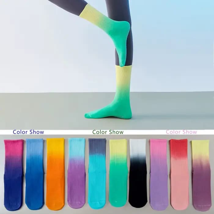 Chaussettes de sport colorées pour femmes