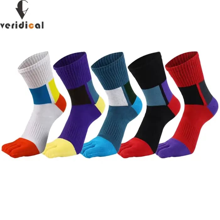 Chaussettes de sport à 5 doigts pour homme
