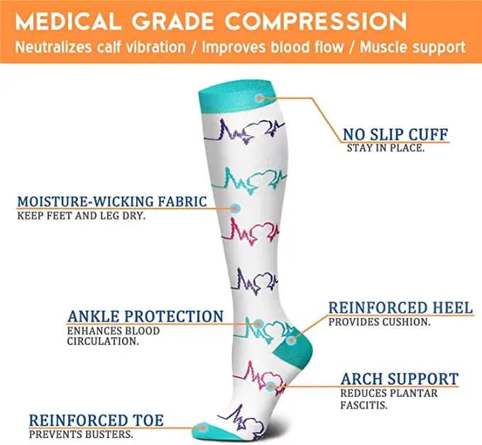 Bas de compression pour hommes et femmes