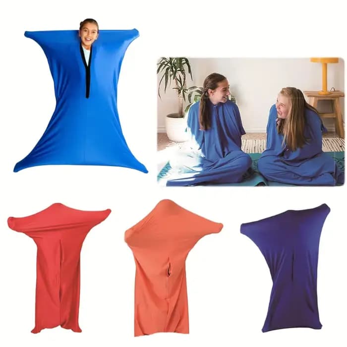 Chaussette sensorielle élastique extensible, entièrement sans couture, soulagement de l'anxiété, autisme, fête interactive pour enfants et adultes, jouet amusant, cadeau