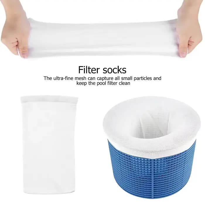 Chaussettes d'écumoire de piscine