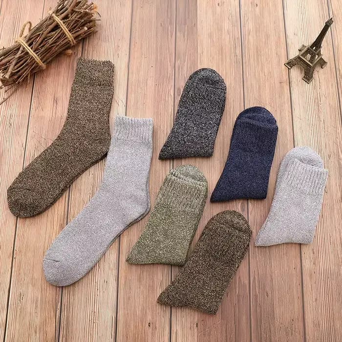 Chaussettes en laine mérinos pour homme