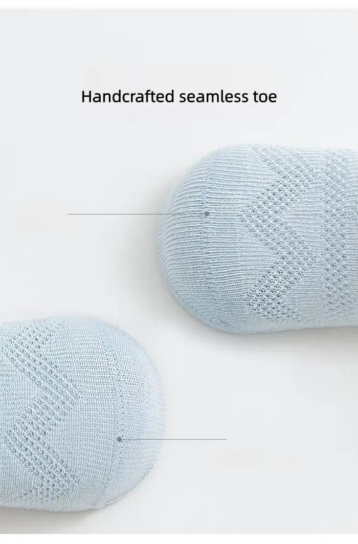 Chaussettes en coton respirant pour enfants de 0 à 8 ans