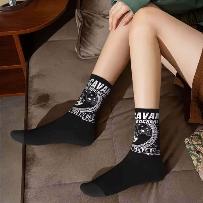 Elin Cavan & The Dangthm Rockers Chaussettes pour hommes et femmes