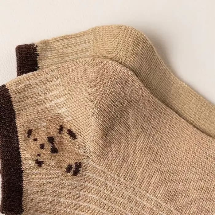 5 paires de chaussettes courtes pour femmes