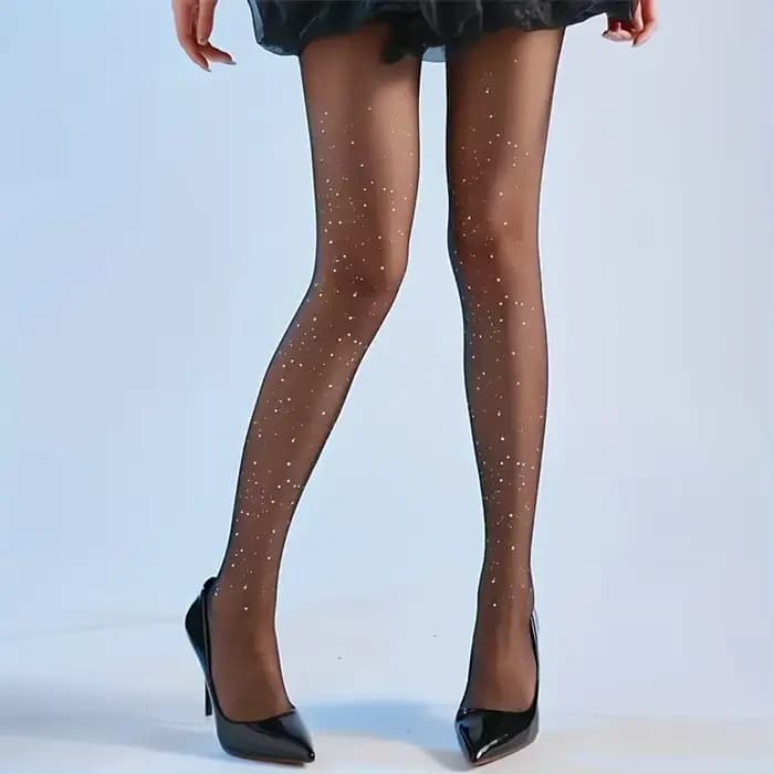 Collants scintillants galaxie scintillante