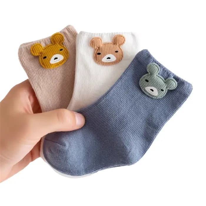 Chaussettes en coton pour bébé