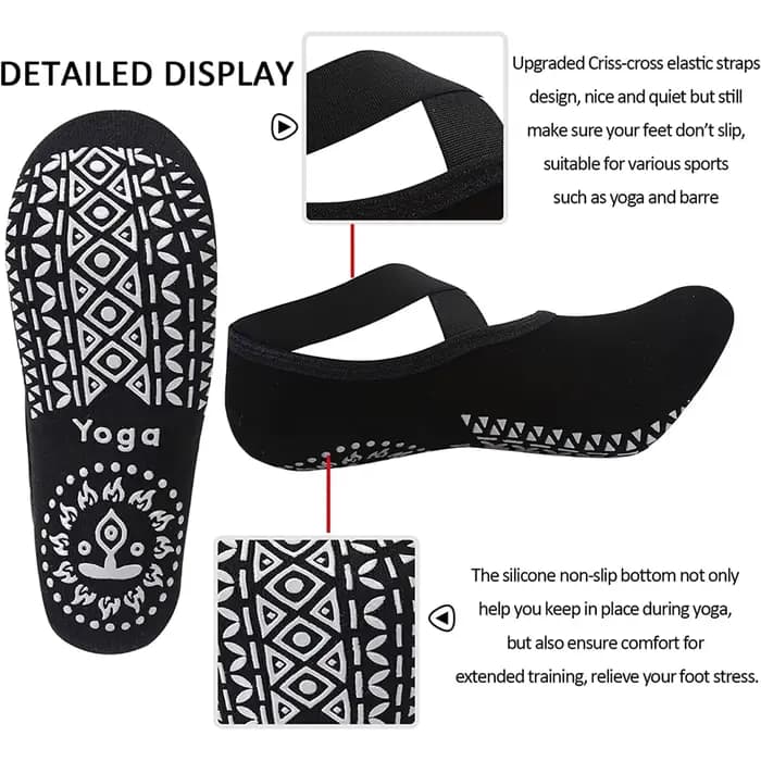 Chaussettes de Yoga respirantes de haute qualité pour femmes, chaussettes de Pilates à bandes antidérapantes en Silicone pour dames, danse de Ballet, Fitness, entraînement en coton
