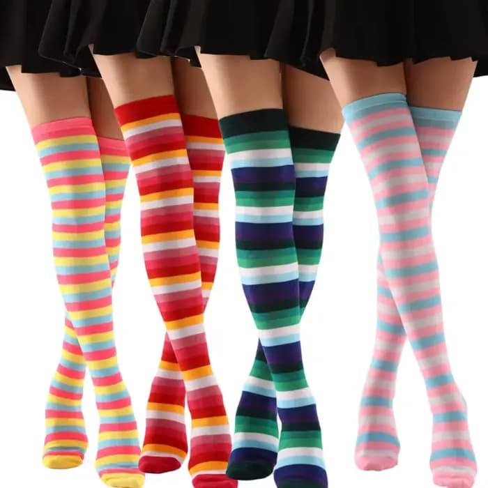 Chaussettes hautes, bas de bottes longues
