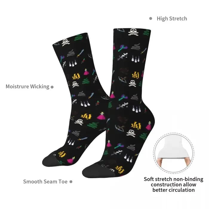Chaussettes de joueur de la vieille école Runescape Killing Bundle