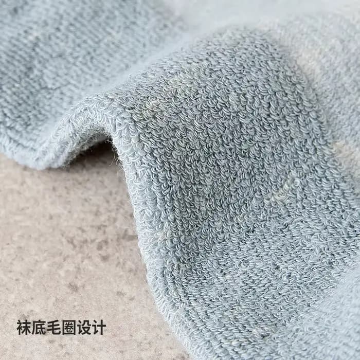 Chaussettes mi-longues en coton délavé pour hommes et femmes