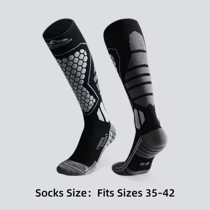 Chaussettes de Ski épaisses antidérapantes
