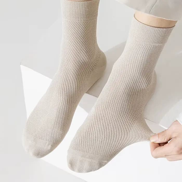 Chaussettes de sport mi-tube pour hommes