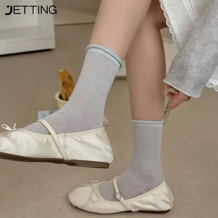 Chaussettes en résille pour femmes